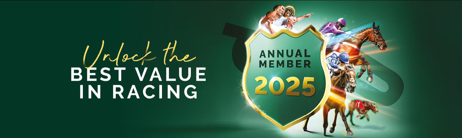 Annual Memberships 2025 at Worcester Racecourse